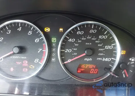 2005 Mazda Mazda6 I Sport из США, поврежденный, VIN 1YVHP80C155M26095